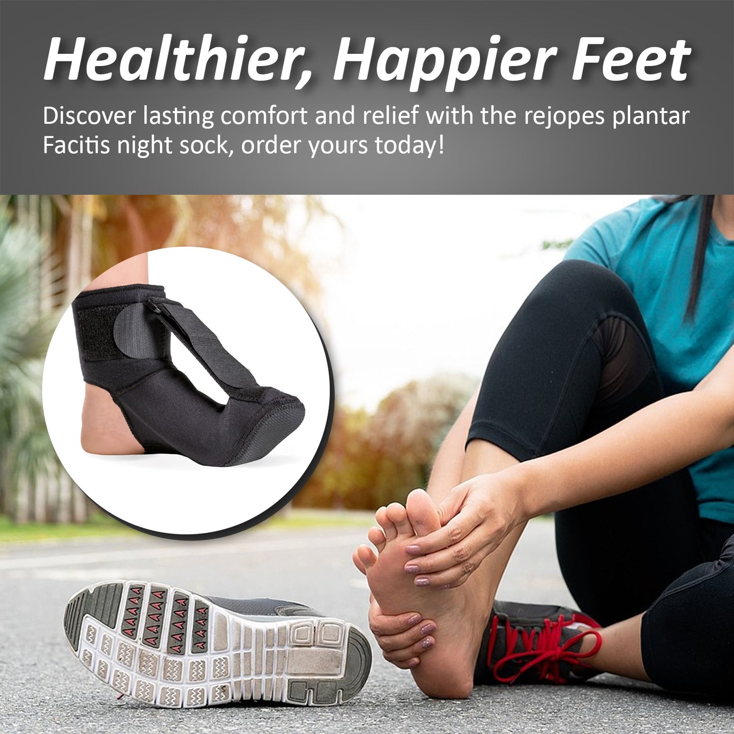 Plantar Fasciitis Night Splint Sock